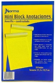 MINI BLOCK ANOTACIONES 21,5CM*13,9CM