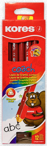 LÁPIZ JUMBO NEGRO