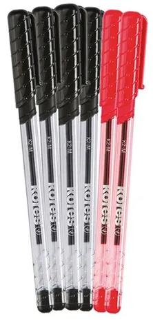 ESFERO TAPA NEGRO ROJO