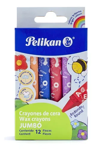 CRAYONES PELIKAN JUMBO X 12