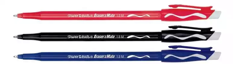 BOLIGRAFO BORRABLE PAPER MATE AZUL-NEGRO-ROJO