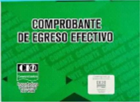 TALONARIO COMPROBANTE DE EGRESO EFECTIVO ECONOMICO