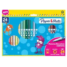 PLUMONES PAPER MATE X 24