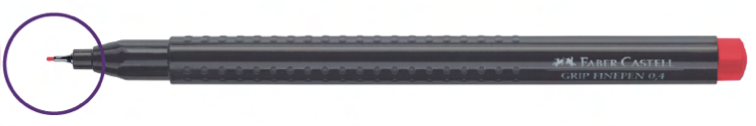ROTULADOR MICROPUNTA GRIP FINE