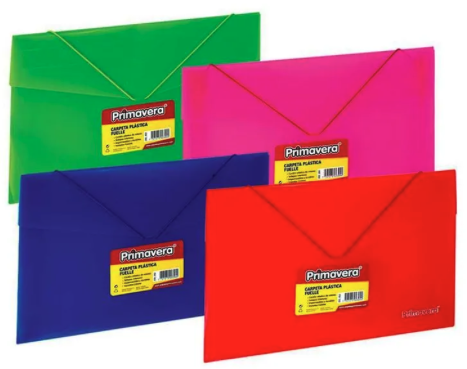 CARPETA FUELLE PASTICA DISEÑOS