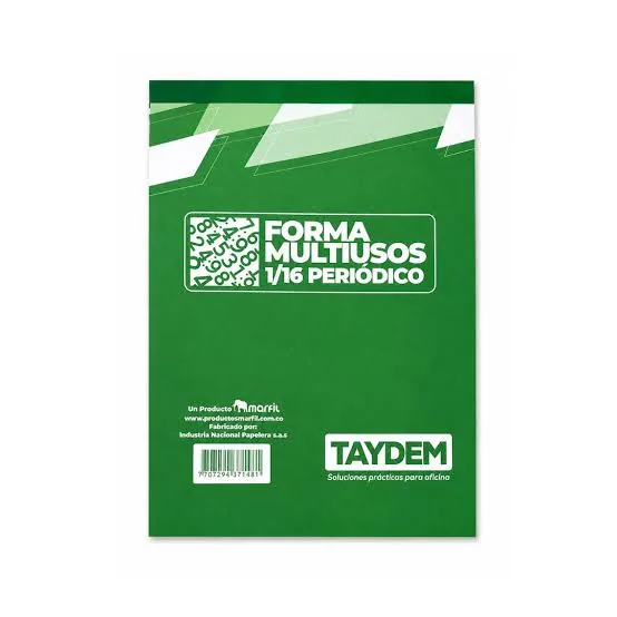 FACTURERO GRANDE PERIODICO