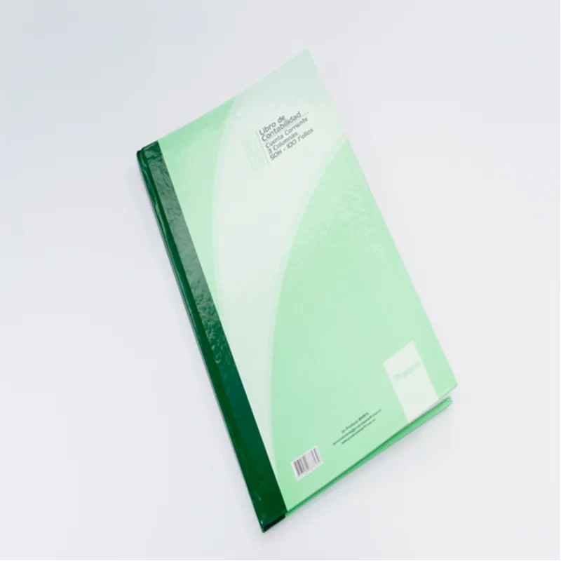LIBRO CONTABLE DE 100 FOLIOS