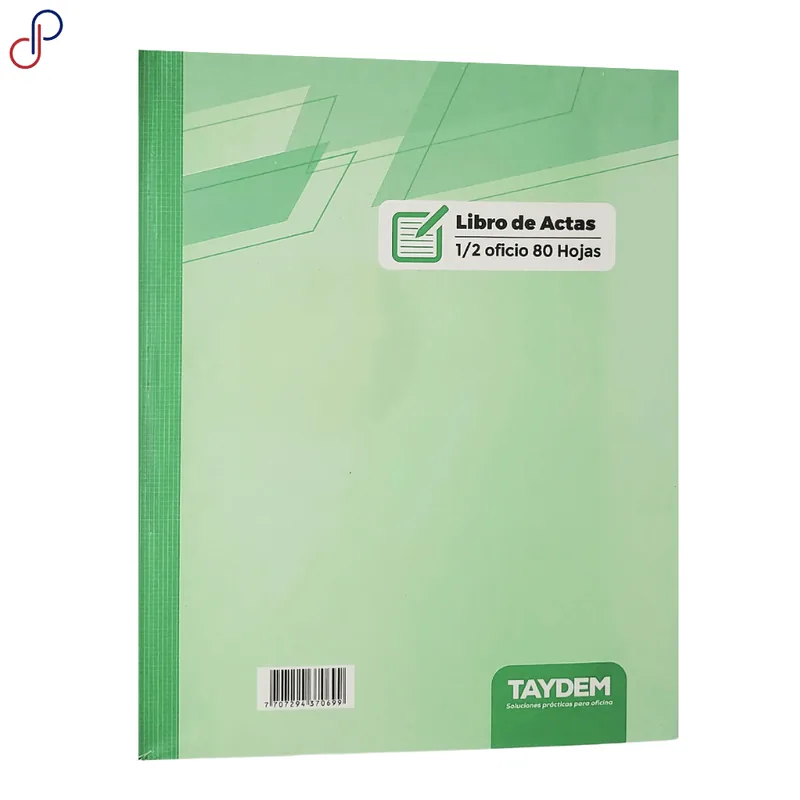 LIBRO DE ACTAS 1/2 OFICIO PASTA DURA