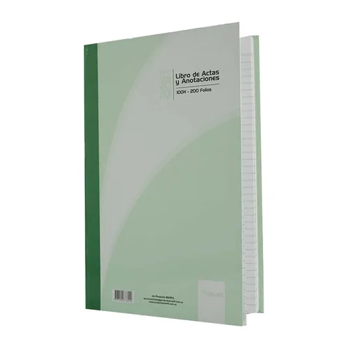 LIBRO DE ACTAS 200 FOLIOS