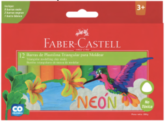 PLASTILINA NEON