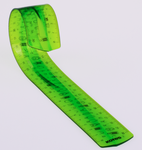REGLA FLEXIBLE 30 CM