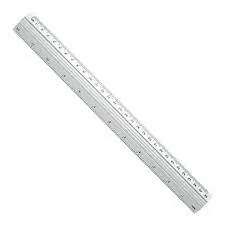 REGLA DE 30 CM METALICA