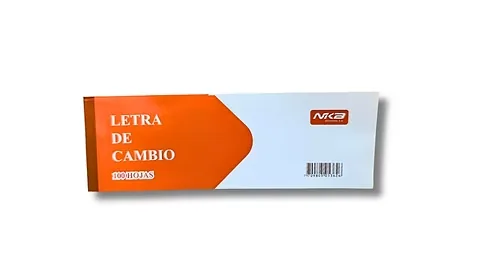 TALONARIO LETRA DE CAMBIO