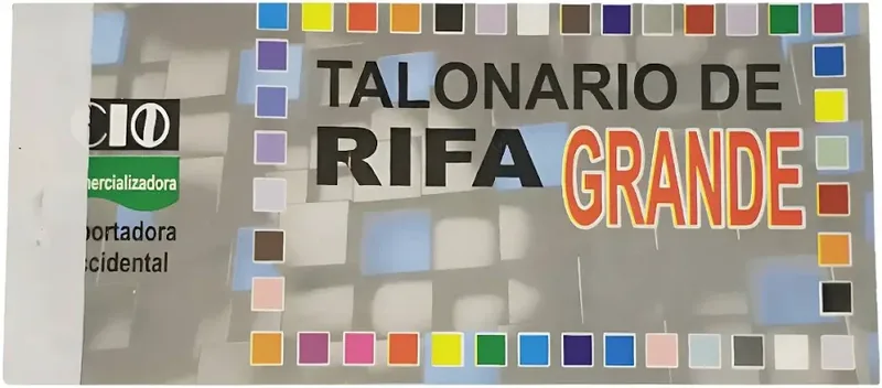 TALONARIO DE RIFA GRANDE