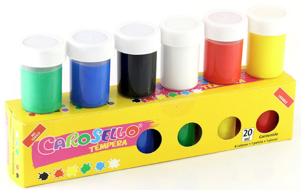 CAJA TEMPERA CAROSELLO