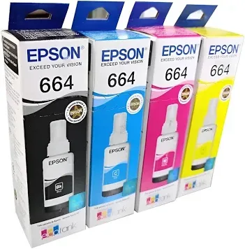 TINTA IMPRESORA EPSON REF 664 ORIGINAL