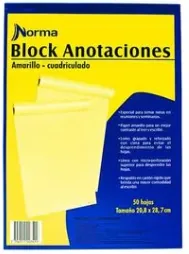 BLOCK ANOTACIONES 20,8CM*28,7CM