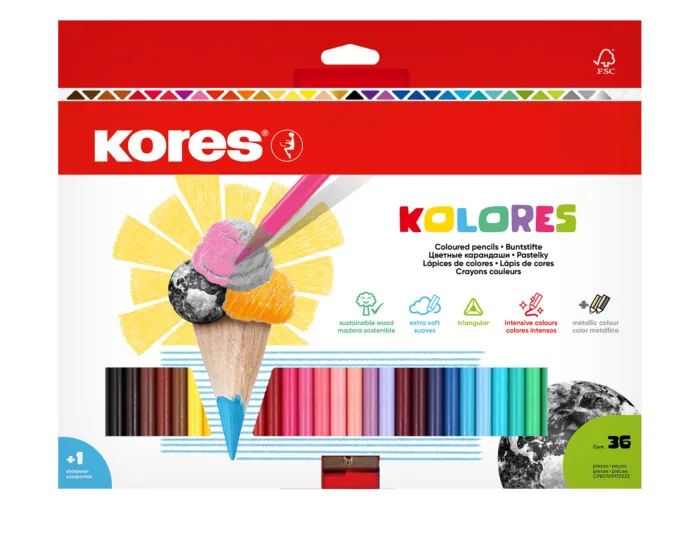 COLORES KORES X 36