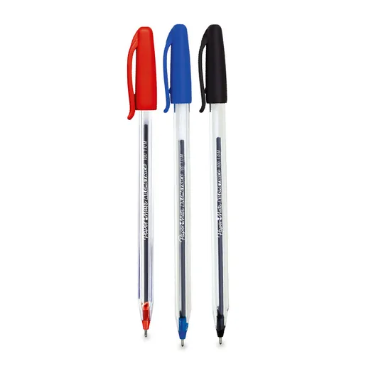 BOLIGRAFO KILOMETRICO TAPA 100 COLORES PUNTA MEDIA