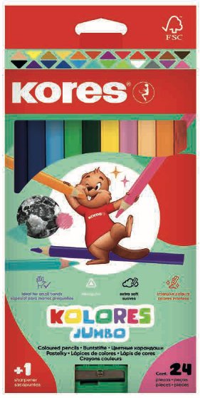 COLORES JUMBO * 24
