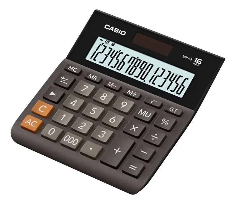 CALCULADORA CASIO DE 16 DIGITOS
