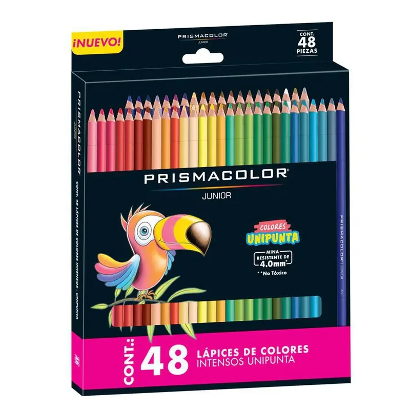 COLORES PRISMACOLOR JUNIOR X 48 UNIPUNTA