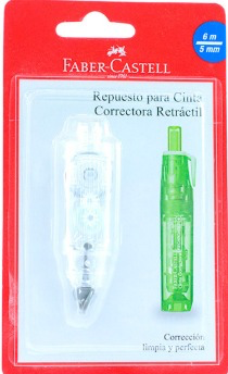 CORECTOR EN CINTA RETRACTIL