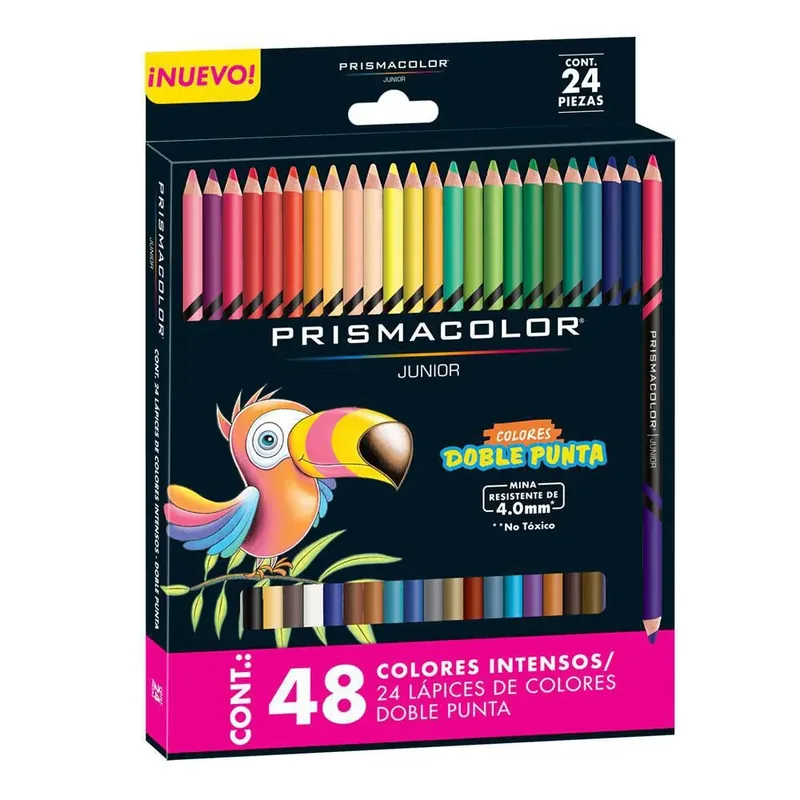 COLORES PRISMACOLOR JUNIOR X 24 DOBLEPUNTA