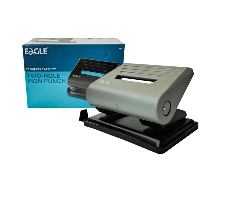 PERFORADORA 2 HUECOS EAGLE 25 HOJAS