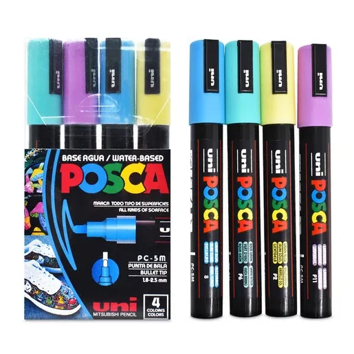 ESTUCHE MARCADOR POSCA X4