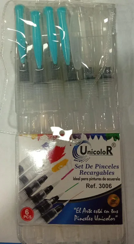 PINCEL RECARGABLE X 6