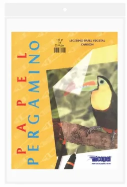 PAPEL PERGAMINO 185GRS 1/8 X 10