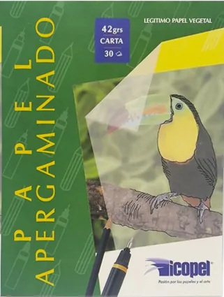 PAPEL APERGAMINADO 42GRS CARTA