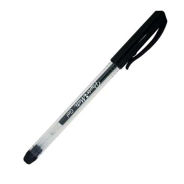 BOLIGRAFO PAPER MATE GEL TAPA NEGRO-ROJO