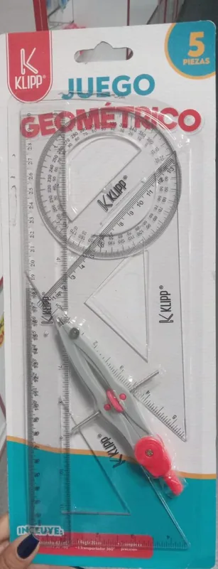 KIT GEOMETRICO 30 CM KLIPP