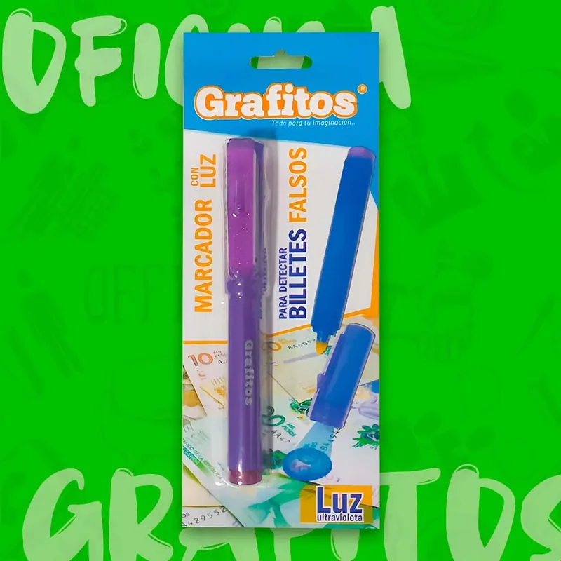 MARCADOR PROBADOR DE BILLETES CON LUZ