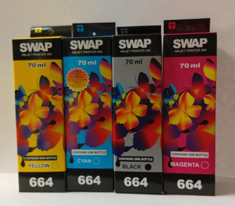 TINTA IMPRESORA EPSON REF 664 GENERICA