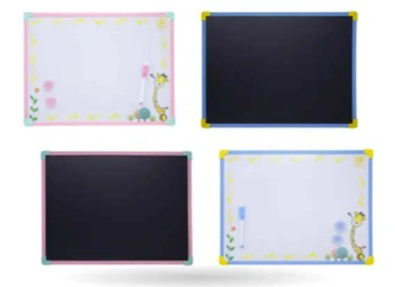 TABLERO INFANTIL MAGNETICO DOBLE 30CM X 40CM