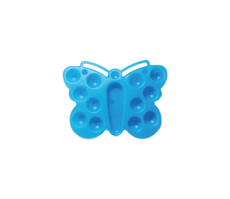 PALETA PLASTICA MARIPOSA COLORES